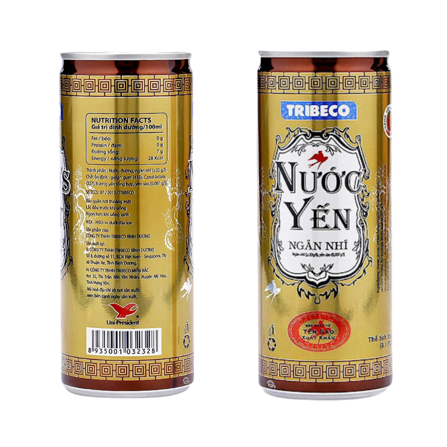 Nước yến Tribeco hộp Tết 6*240ml 2
